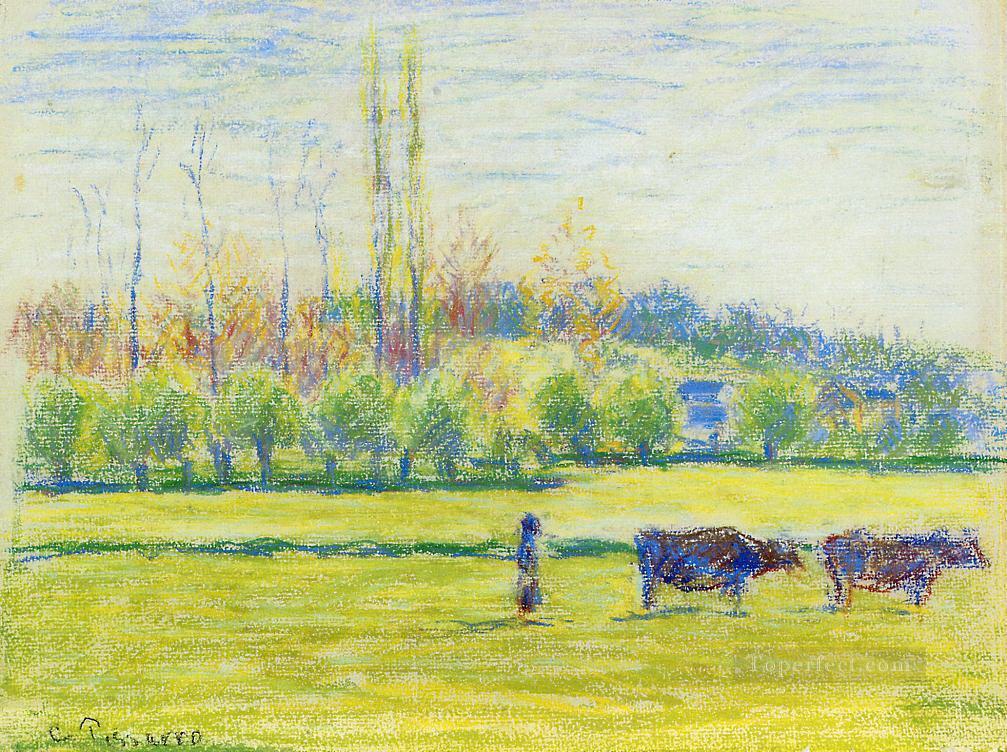 near eragny Camille Pissarro Oil Paintings